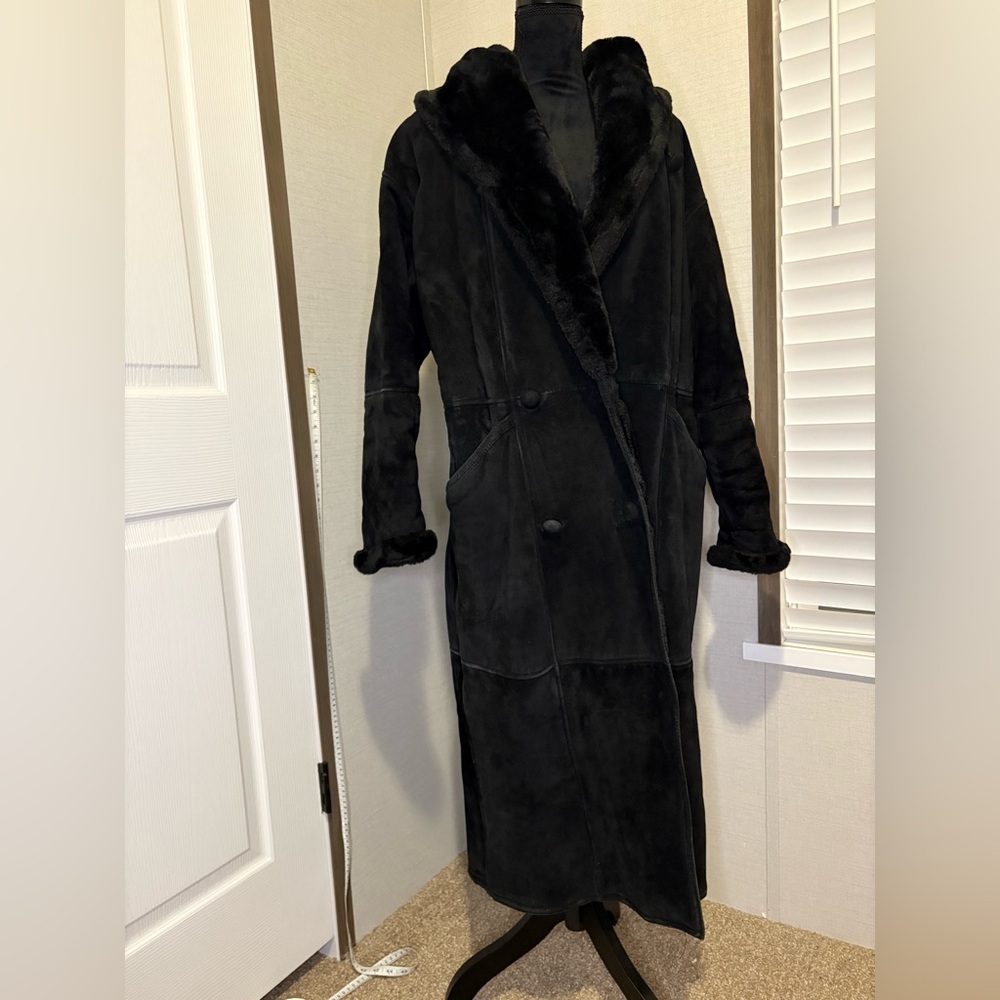 Vintage Neiman Marcus Pig Suede Coat